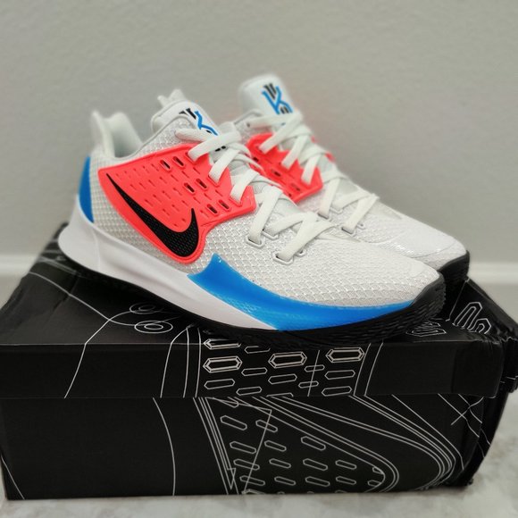 kyrie low 2 white blue hero